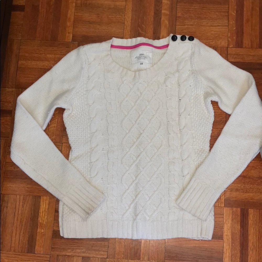 L.O.G.G made by H&M cable knit sweater